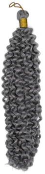 deep water crochet braids grau